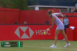 恭喜！WTA500伦敦站，郑钦文草地赛季首秀取得开门红