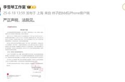 被前合伙人实名举报财务问题，李雪琴工作室回应