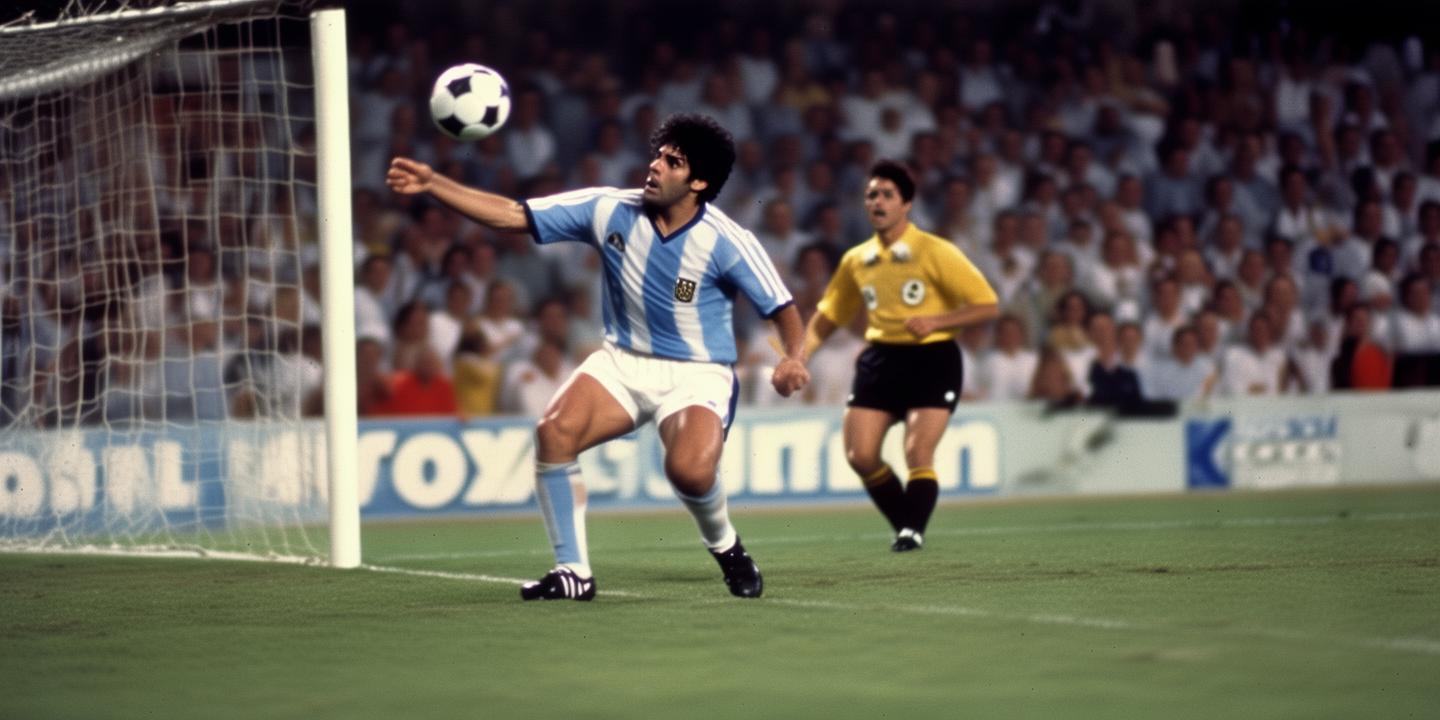 86年世界杯：马拉多纳的“上帝之手”传奇时刻 第1张