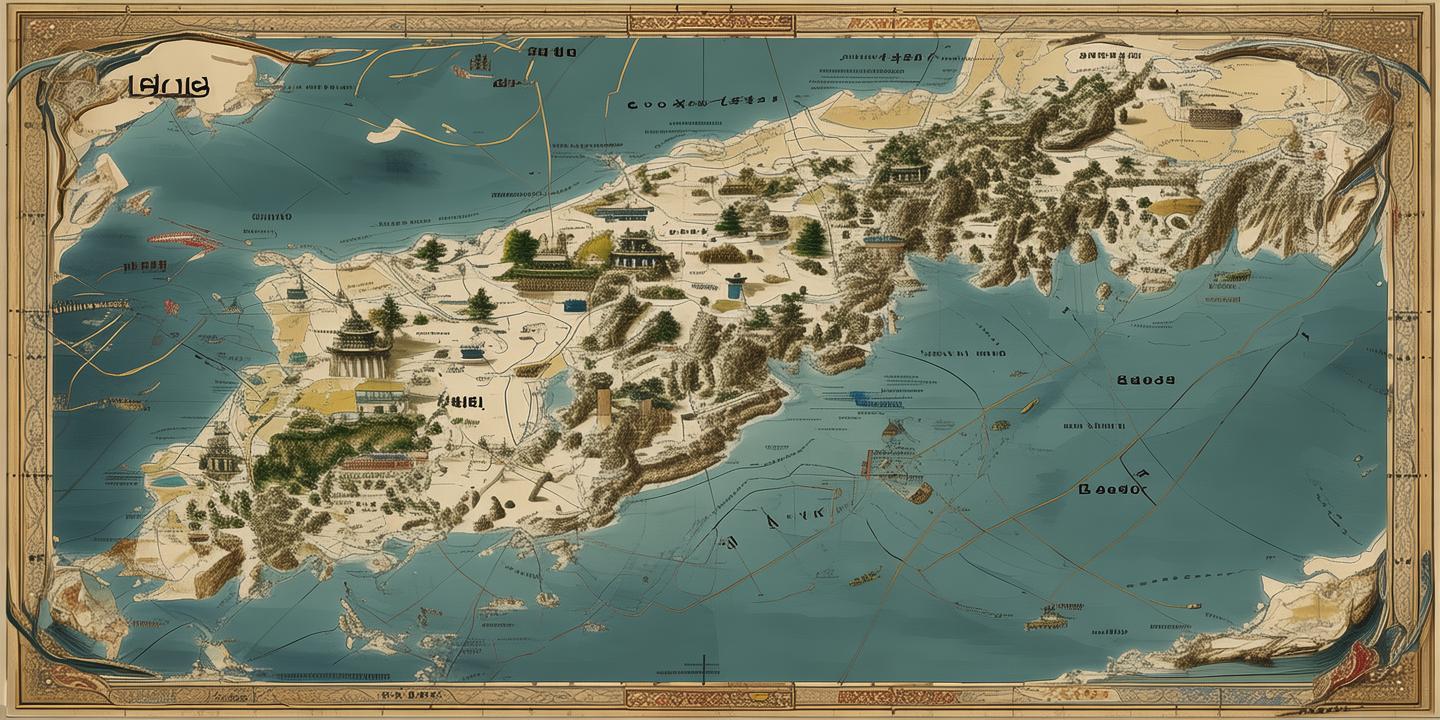 独岛地图：探寻争议之地的历史与地理 第1张
