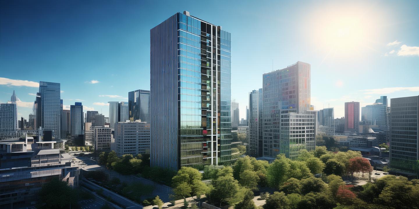 现代办公大楼：城市发展的新地标 第1张