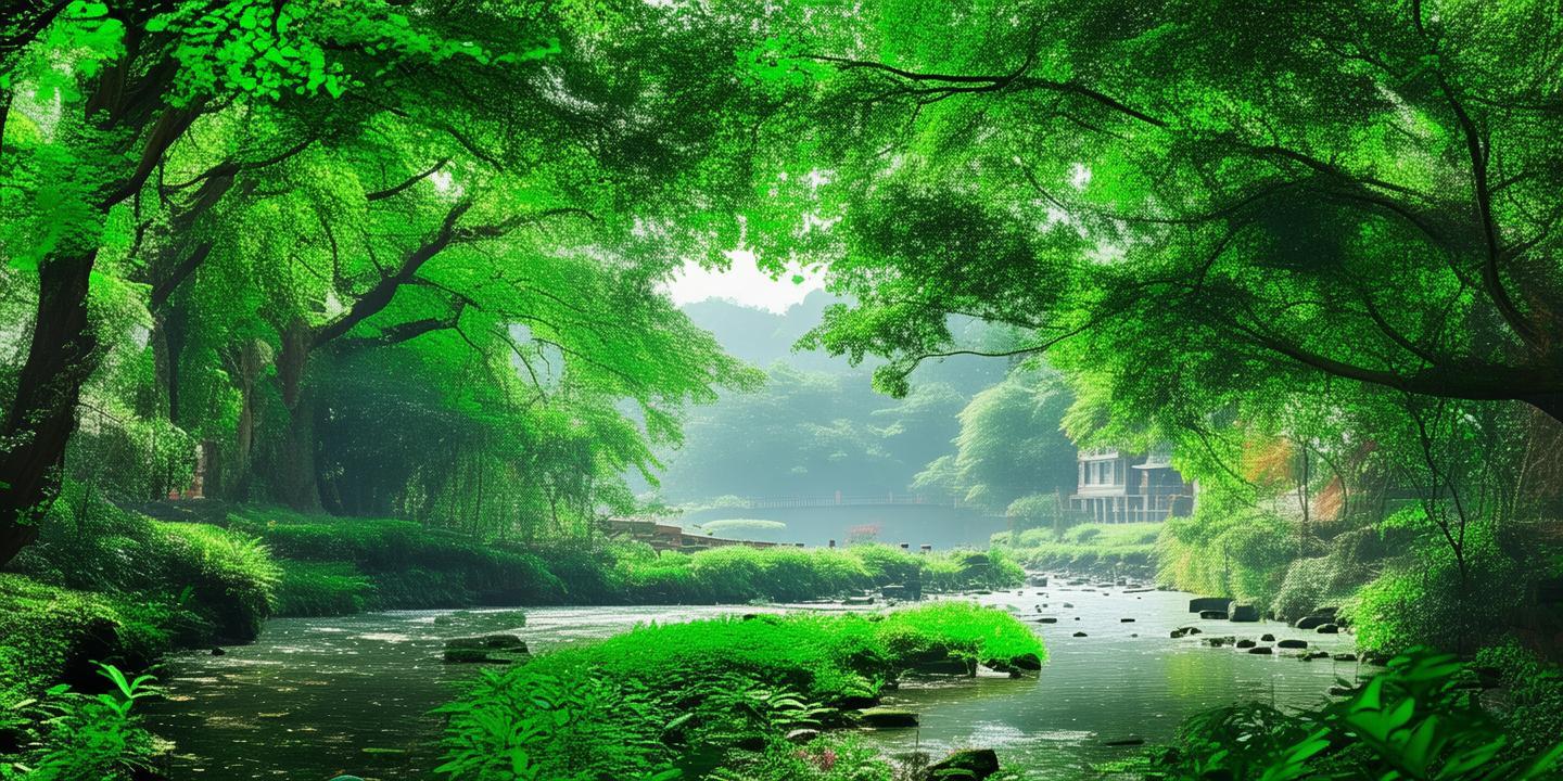 黄连河风景区：大自然的绿色秘境，探寻自然与人文的交融之美 第1张