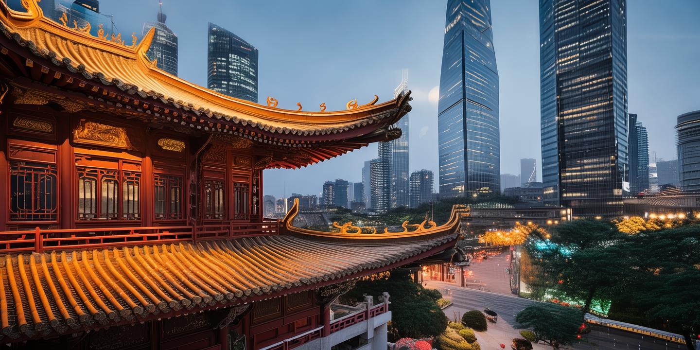 中国建筑物的魅力：传统与现代的交融 第1张