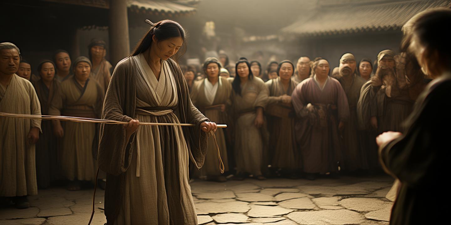 古代女子杖刑臀部的历史影像:一段尘封的往事 第1张 古代女子杖刑臀部的历史影像:一段尘封的往事 第1张