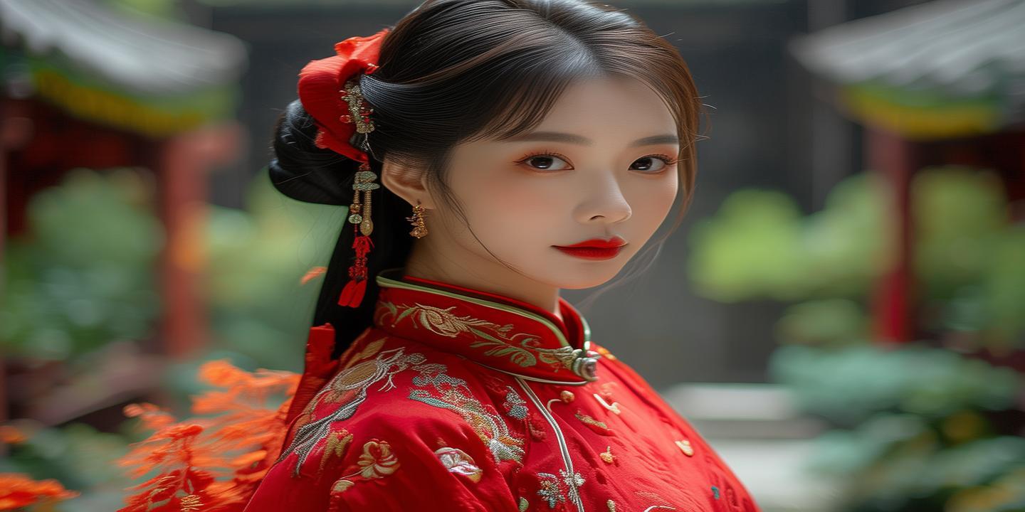《美女全禄身照片：传统与现代的完美融合》 第1张
